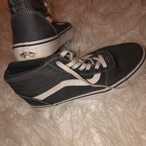 Vans Sk8-Hi gray sz 7.5